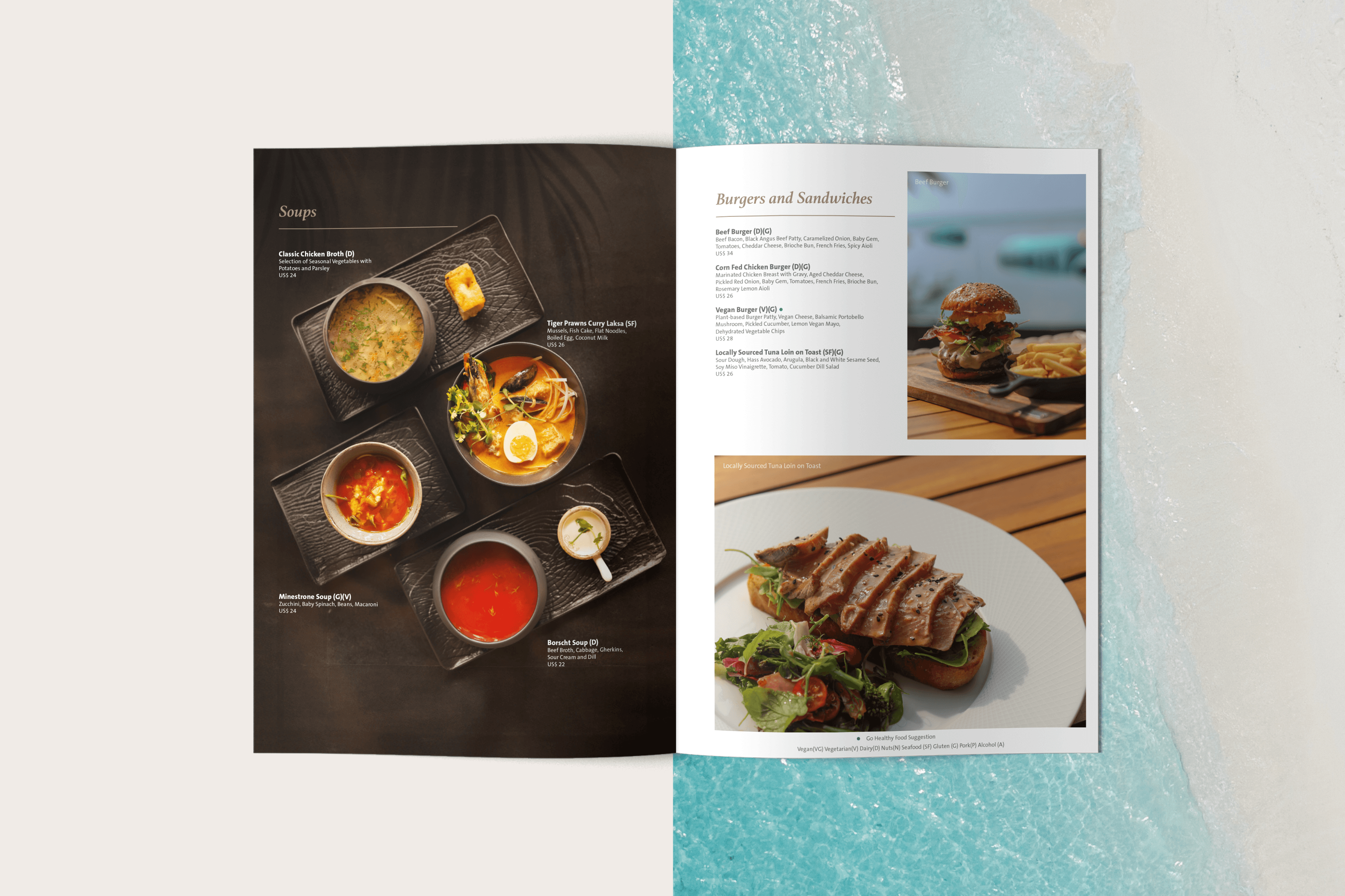 Latitude 5.5 Restaurant Visual Identiity