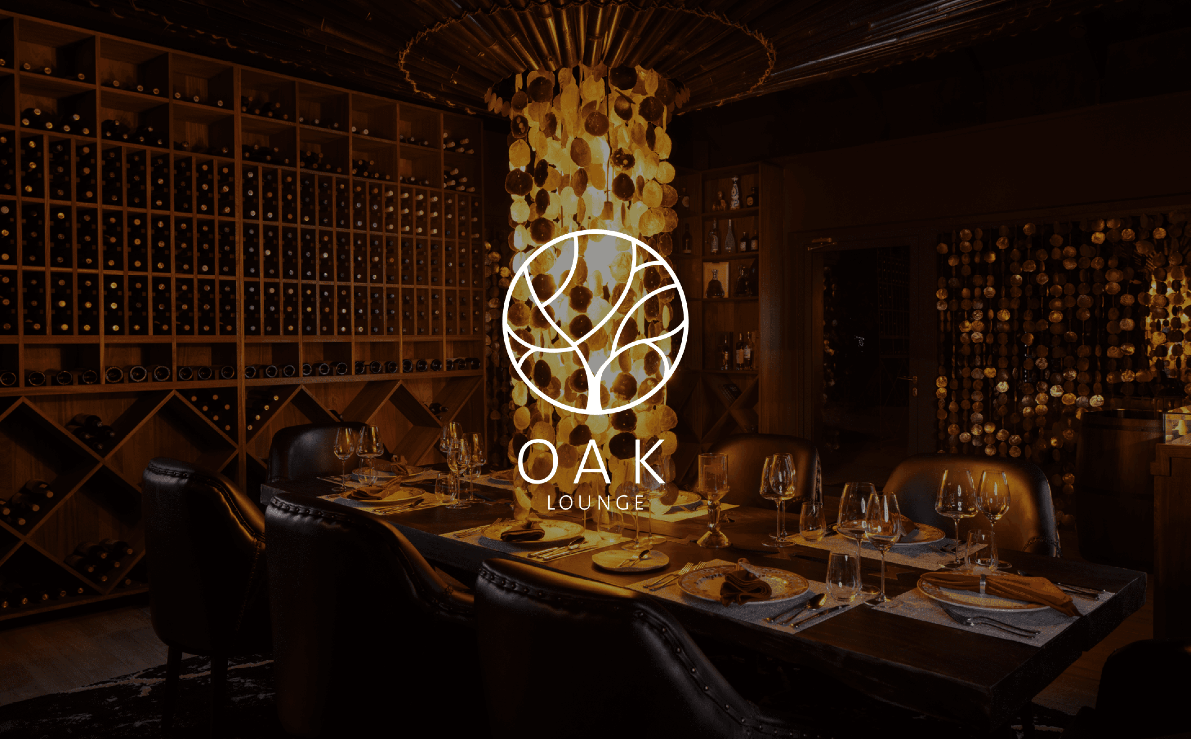 OAK Lounge Branding