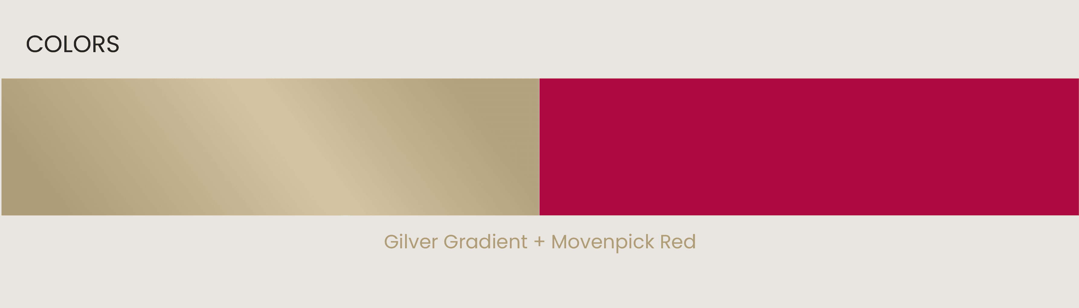 Movenpick 5 years branding